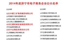 山东中煤工矿集团及子公司山东亿煤、山东中运成功入选2014年度济宁市电子商务企业