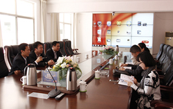 热烈欢迎济宁日报、济宁晚报记者莅临中煤集团参观采访