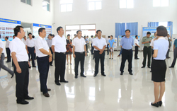 热烈欢迎兖州区领导一行莅临中煤集团参观考察