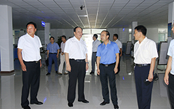 热烈欢迎济宁应急办及高新区滨河科技园领导一行参观访问