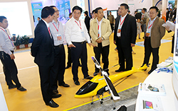 山东中煤集团携无人机亮相第八届中国（济南）国际信息技术产业博览会