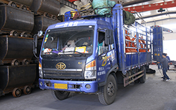 中煤集团一批挡车器发往湖北随州