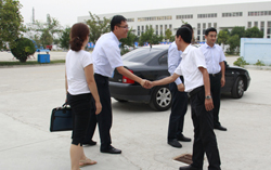 热烈欢迎济宁市委党建领导小组莅临集团考察调研