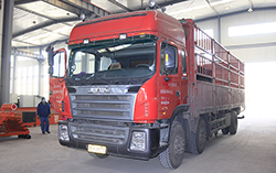 中煤集团一批固定式矿车发往天津市