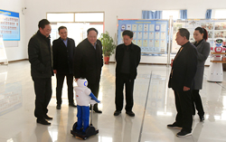 热烈欢迎山东省监狱管理局领导莅临集团参观指导