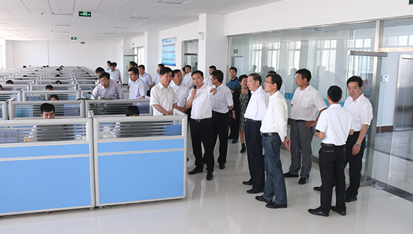 热烈欢迎微山县委书记张茂如一行莅临中煤集团参观考察