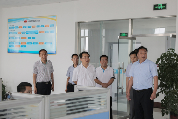 热烈欢迎济宁市统计局领导一行莅临中煤集团参观考察