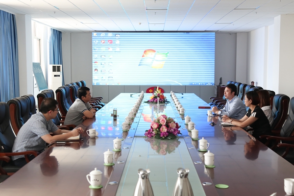 热烈欢迎济宁市惠达公司李总一行莅临中煤集团参观考察