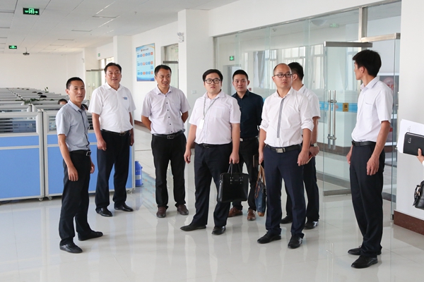 热烈欢迎济宁市中小企业公共服务中心领导一行莅临中煤集团参观指导