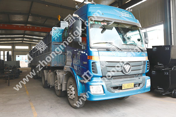 中煤集团一批固定式矿车发往山西原平