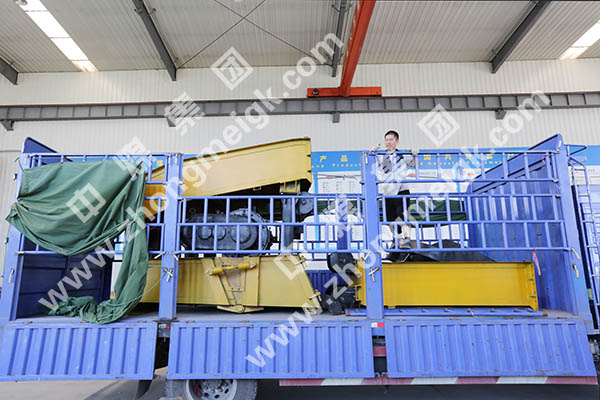 中煤集团一批大型设备耙斗装岩机发往河南登封