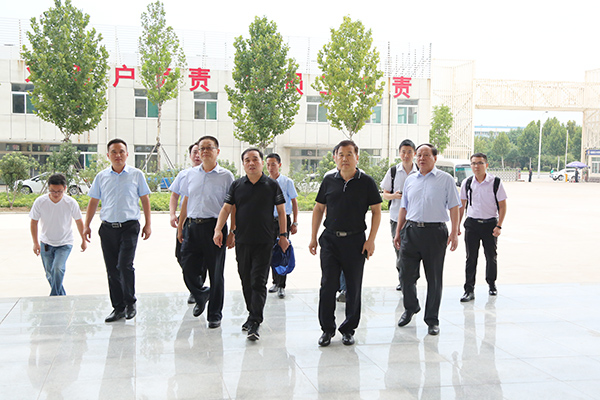 热烈欢迎工信部、省经信委领导莅临中煤集团参观指导