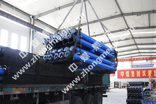 中煤集团一批液压支柱再次发往山西长治