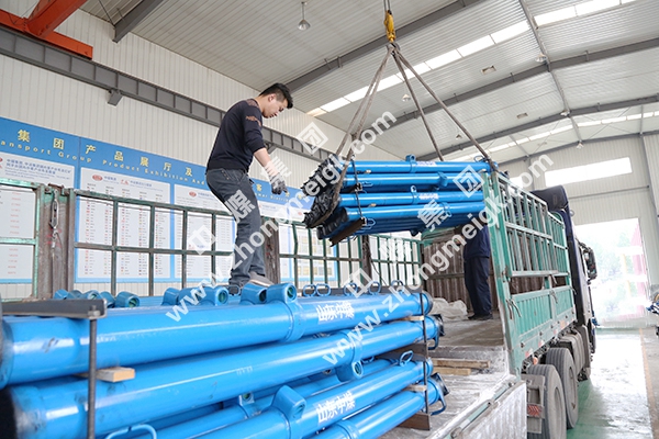 中煤集团第二批悬浮式单体液压支柱发往新疆